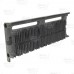 2ft Cast Iron Baseboard Radiator (Right Section), Floor Standing, 10" H x 2-1/2" D x 24" W..
