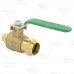 3/4" PEX x Press Brass Ball Valve, Full Port (Lead-Free)..