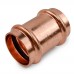 1-1/2" Press Copper Slip Coupling, Imported