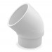 6" PVC (Sch. 40) 45° Street Elbow