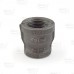 3/4" x 1/2" Black Coupling (Imported)