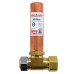 5/8" O.D. compr. x 5/8" O.D. female compr. Tee, Mini-Rester Water Hammer Arrestor (Lead-Free)