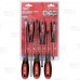 6-piece Magnetic Tip Screwdriver Set w/ Tri-Lobe Handles & Hex Shanks