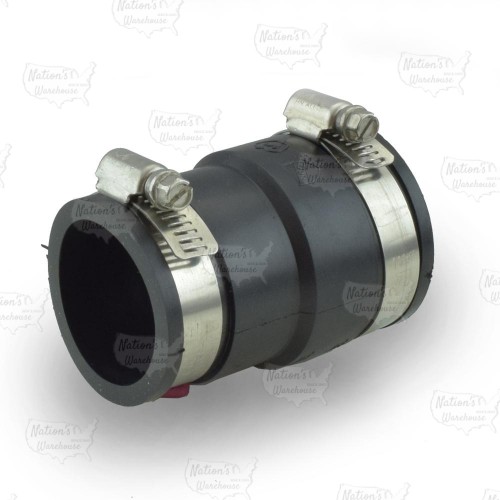 1-1/2" x 1-1/4" Flexible Rubber Coupling