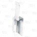 Left End Cap (Slotted/Wall Trim) for Fine/Line 30, Hinged, 3.75" wide