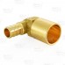 1/2" PEX x 3/4" Copper Fitting Elbow (Lead-Free)