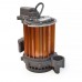 Automatic Sump Pump w/ Vertical Float Switch, 10' cord, 1/3HP, 115V