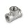 1/2" 304 Stainless Steel Tee, FNPT threaded