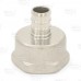 1/2" PEX x 3/4" Female Threaded Adapter, 304 St. Steel (Lead-Free)