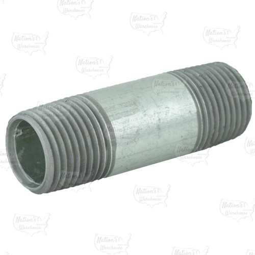 1/2” x 2-1/2” Galvanized Steel Pipe Nipple