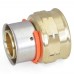 1" PEX Press x 1" Female Threaded Adapter, Lead-Free Bronze