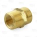 3/4" MGH x 3/4" MIP (tapped 1/2" FIP) Brass Adapter, Lead-Free (Bag of 25)