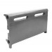 1.5ft Cast Iron Baseboard Radiator, Floor Standing, 10" H x 2-1/2" D x 18" W..