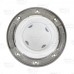 3" Hub x 4" Inside Fit, Fast Set PVC Closet Flange w/ St. Steel Ring, w/ Knockout Test Cap