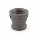 1-1/4" x 1" Black Coupling (Imported)