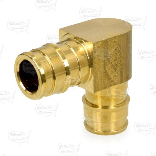 3/4" Expansion PEX Elbow, LF Brass