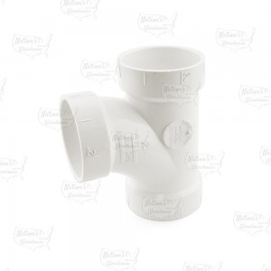 2" PVC DWV Sanitary Tee