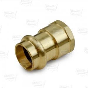 3/4" Press x Female Threaded Adapter, Imported