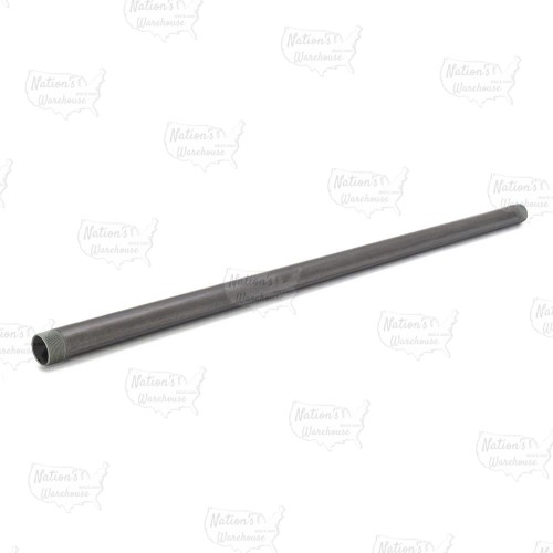 1-1/2" x 30" Black Pipe Nipple