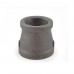 1-1/2" x 1-1/4" Black Coupling (Imported)