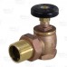 1-1/4" FIP x 1-1/4" MIP Union Steam Angle Radiator Valve, Economy Style