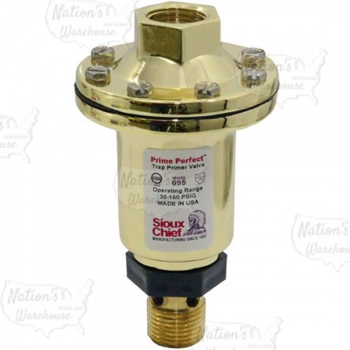 Sioux Chief 695-01 1/2" Automatic Trap Primer Valve