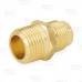 1/2" Flare x 1/2" Male NPT Threaded Brass Adapter