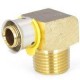 Viega Bronze PEX Press x Male Threaded Elbows