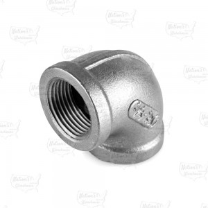 3/4" 304 Stainless Steel 90° Elbow, FNPT threaded