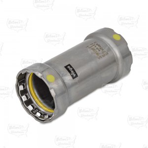 1-1/4" MegaPressG Coupling w/out Stop