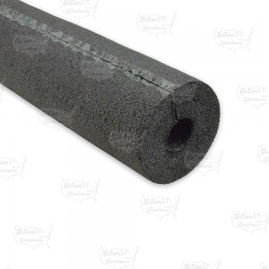 (Box of 18) 5/8" ID x 1" Wall, Self-Sealing Pipe Insulation, 6ft (total 108ft)