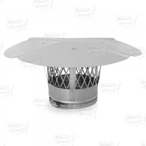 7" Z-Max Stainless Steel Rain Cap, All-Fuel