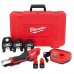 M12 Force Logic Copper Press Tool Kit w/ 1/2", 3/4" & 1" Jaws, (2) Batteries, Charger & Case