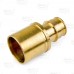 3/4" PEX x 1/2" Female Sweat F1960 Adapter, LF Brass