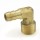 3/8” Hose Barb x 3/8” Male Threaded Elbow, Brass