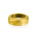 1-1/2" x 1-1/4" Tubular Slip Nut, Solid Rough Brass