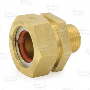 3/4" MIP (1/2" FIP) x 1/2" ProFlex CSST Reducing Male Adapter