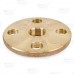 3/4" FPT Brass Floor Flange, Lead-Free