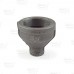 2" x 1/2" Black Coupling (Imported)