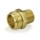 3/4" MGH x 1/2" MIP Brass Adapter, Lead-Free