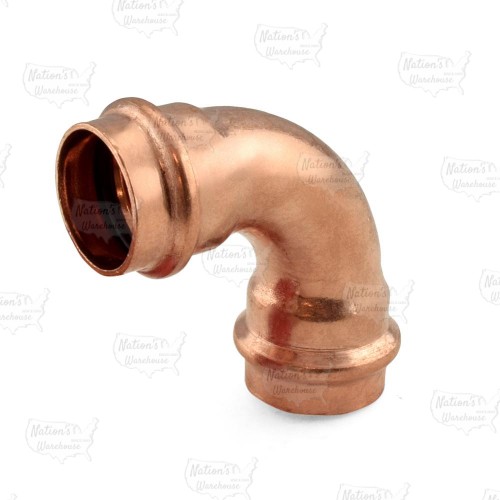 1" Press Copper 90° Elbow