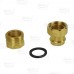 1-1/4" Press x FPT Threaded Union, Lead-Free Brass, Made in the USA