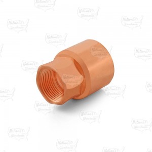 1-1/4" Copper x 3/4" Female Threaded Adapter