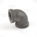 1/2" Black 90° Elbow (Imported)