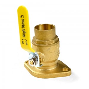 1-1/4" SWT Isolator Flange Valve w/ Pump Gasket & T-Handle