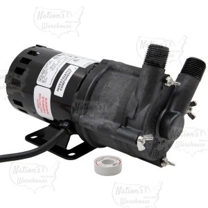 Magnetic Drive Pump for Highly Corrosive, 1/25HP, 115V