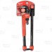 Cheater Steel Adjustable (10"/18"/24") Pipe Wrench, 2-7/8" Jaw Capacity