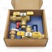 1” NPT Tankless Water Heater Service Valve Kit w/ Pressure Relief Valve, LF
