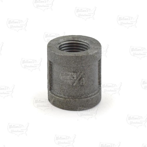 3/8” Black Coupling