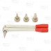 Manual PEX Expander Tool Kit for sizes 1/2", 3/4" & 1" w/ Light-Weight Aluminum Handles